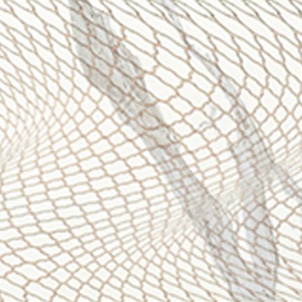 Parisian White Mesh Decor