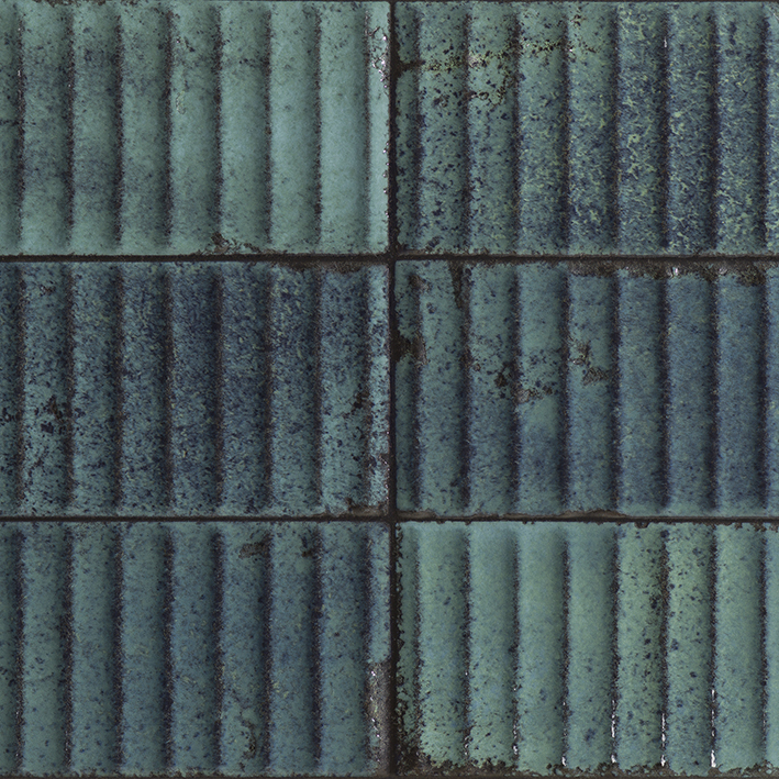 DECO VETRI BLU L 33.3X59.2 (A) Deco Vetri Blu L - Image 1